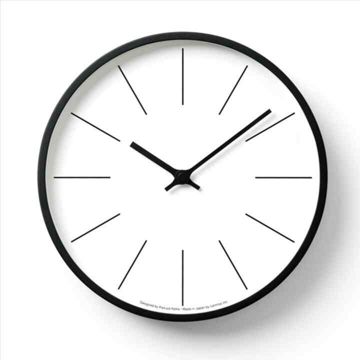 時計台の時計 ライン