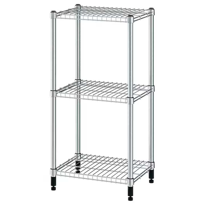 OMAR オマル シェルフユニット バスケット3個付き