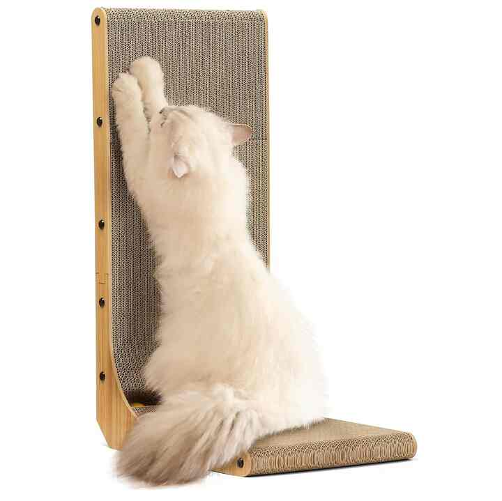 猫用L字型スクラッチャー 爪とぎ