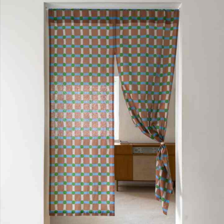 BUNNY BUNNY 目隠しカーテンリネン［3色］