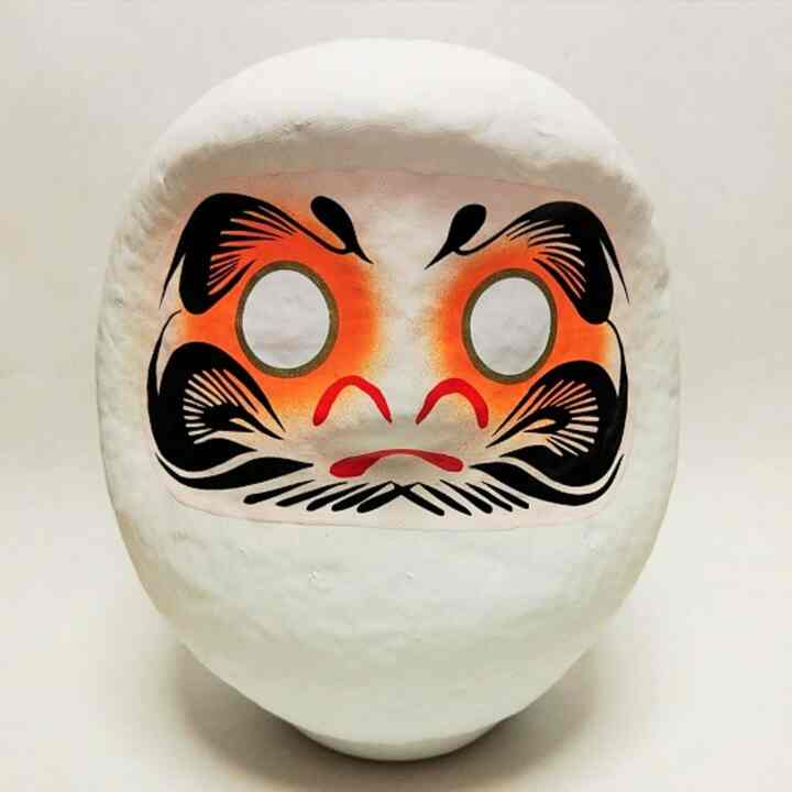 無地だるま 顔化粧あり 5号