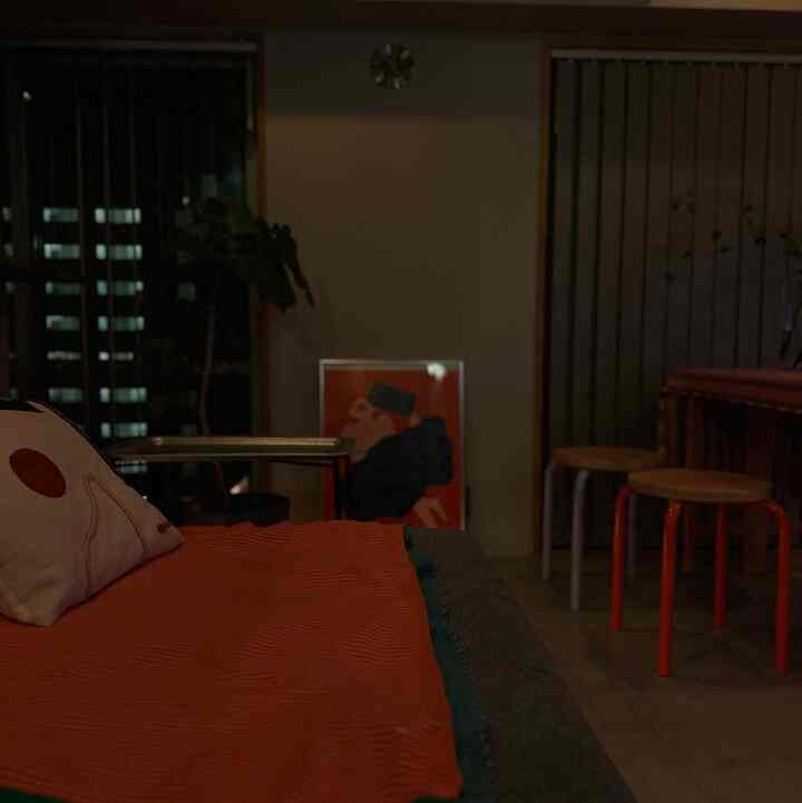 寝る時間に近づくにつれてだんだんと照明が暗くなっていく設定にしています
まどろみの時間だいじ

#hue
#スマートハウス
#照明インテリア 
#照明計画