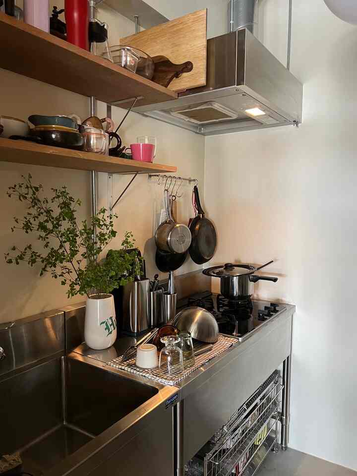 #キッチン #ステンレスキッチン #無印良品 