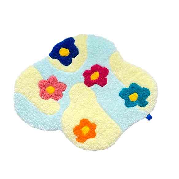 wavy ohana rug (gr/ye)