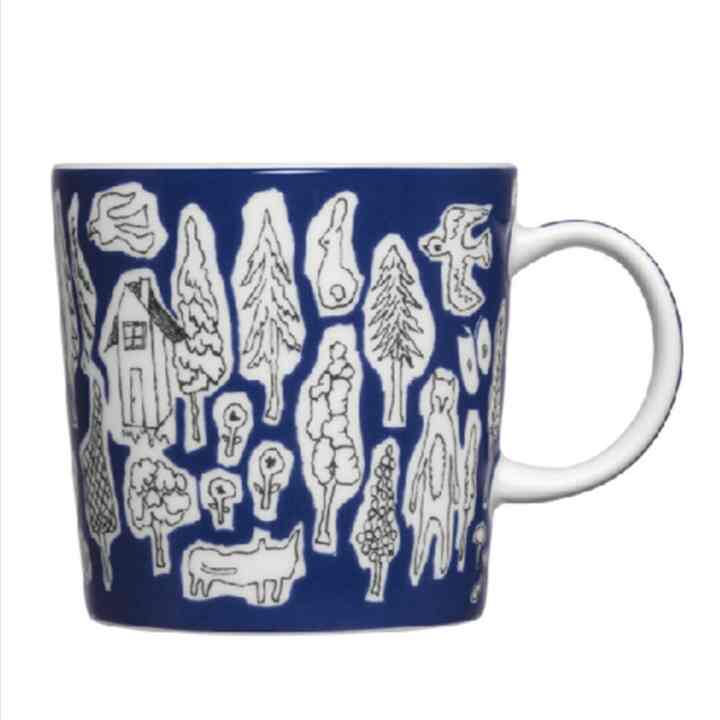 イッタラ X ミナ ペルホネン マグ 0.3L フォレストライフ