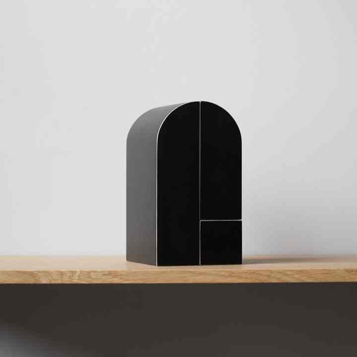 U ブックスタンド ブラック