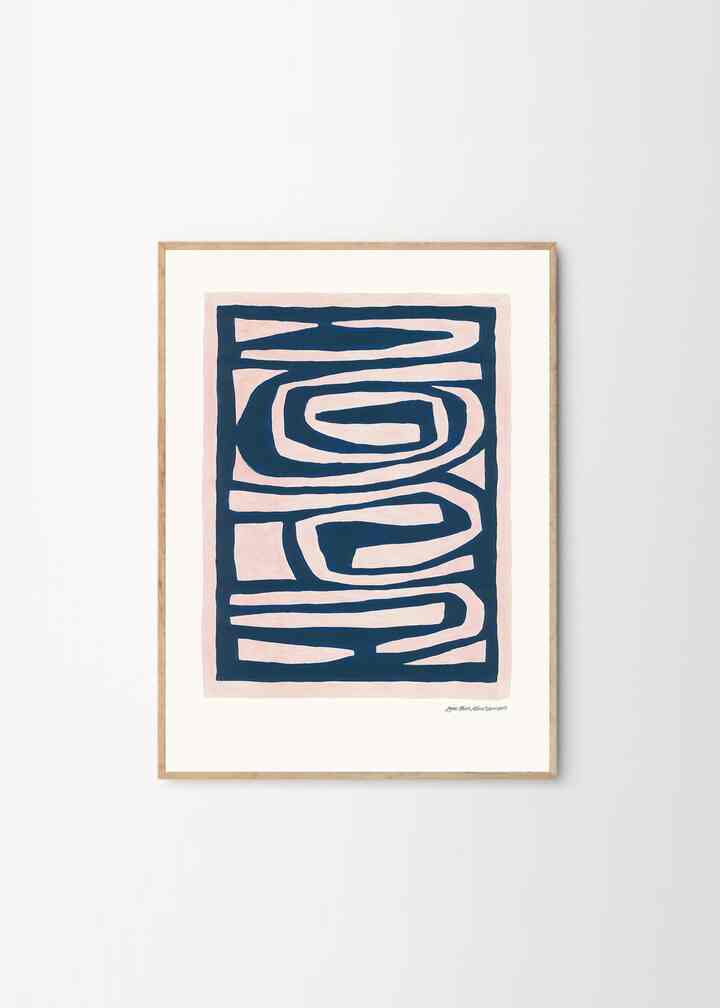 Flowing ポスター/アートプリント 50×70cm