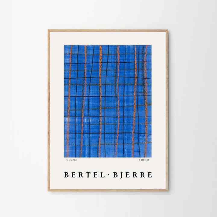 Grid 03 by Bertel Bjerre アートポスター