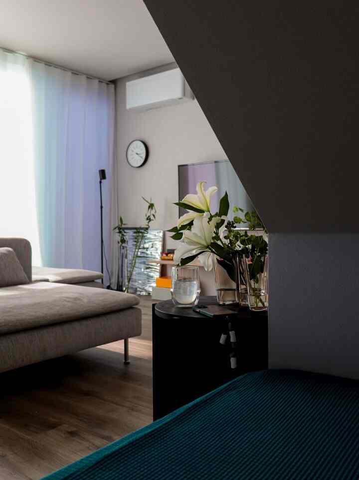 Saya sering bersantai di sudut ruang tamu yang sudah menjadi posisi saya sehari-hari.
#Interior hidup #リビングデザイン #ヌック