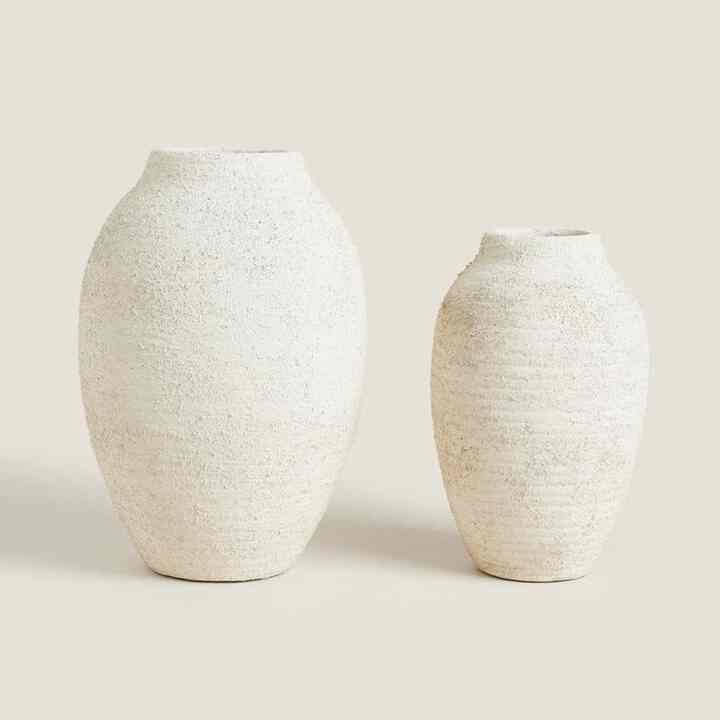 テクスチャー セラミック フラワーベース