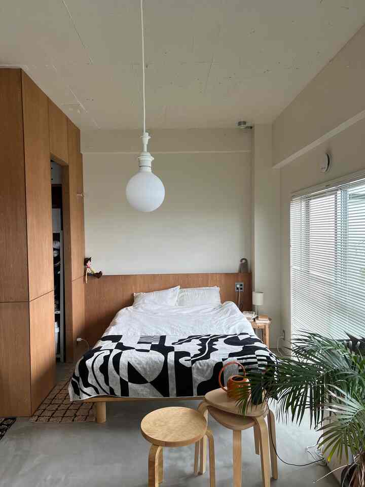 Recent bedroom 👍

#renovation #interiordesign #interiorstylists #interiordecor 
#vintagefurniture #海外インテリア #リノベーションマンション #ヴィンテージインテリア #ヴィンテージ家具 #ミッドセンチュリー家具 #モダンインテリア #モダンリビング #モダン住宅 #整理収納 #見せる収納 #暮らしの記録 #シンフ #日々の暮らし #くらしを楽しむ #部屋作り #部屋紹介