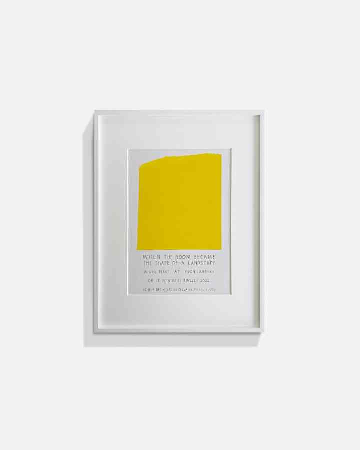 When the Room Became the Shape of a Landscape ポスター