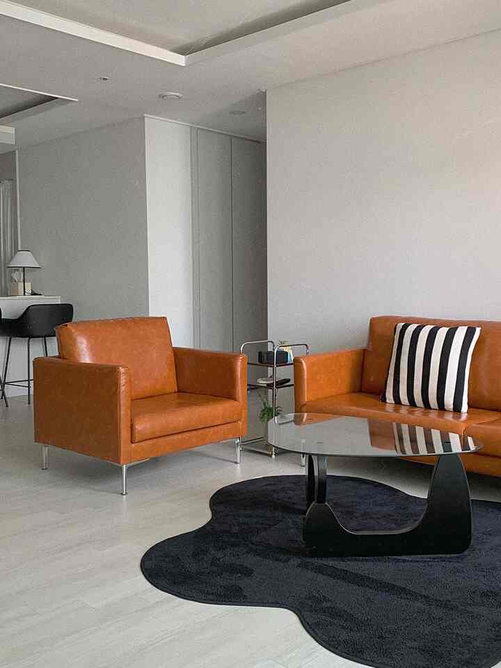 TEN TEN GURUM ラグ［3色・3サイズ］を使ったコーディネート 3