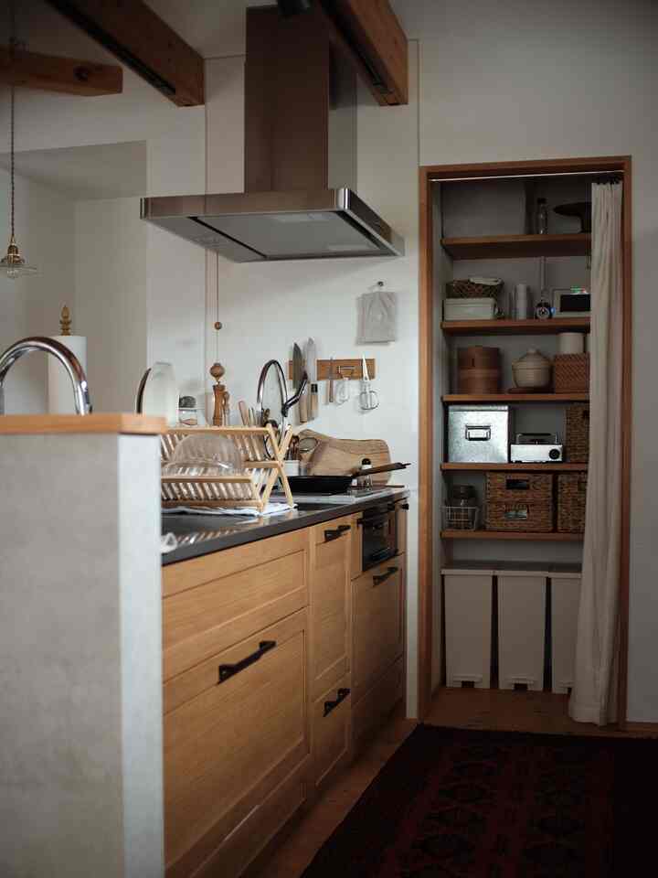 キッチンとパントリー✨

#キッチン #パントリー #パントリー収納
#ウッドワン