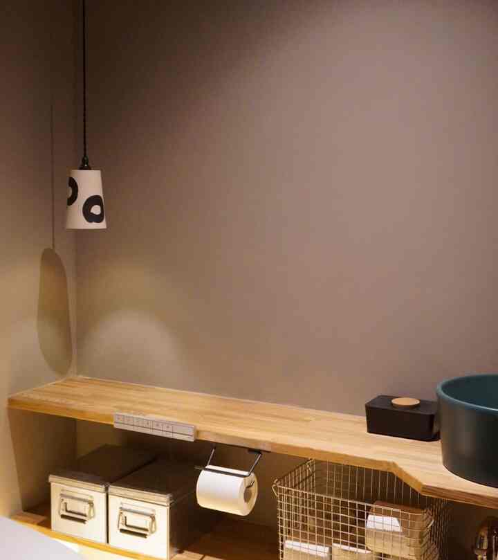 Pencahayaan favorit saya yang menenangkan saya tidak peduli berapa kali saya melihatnya.

#Toilet #トイレインテリア #無印良品