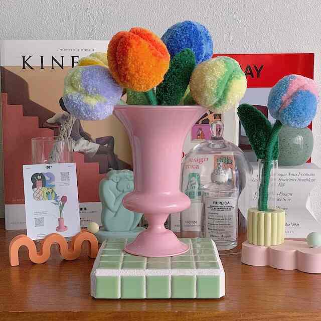 tufting flower / blue type