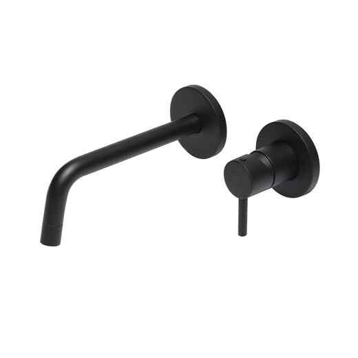 スティック 壁付混合水栓S マットブラック