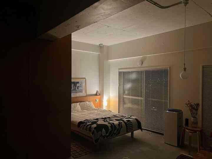 Good night 🙈🙈🙈

#Renovation #インテリア #インテリア家具 #ヴィンテージ #家具 #マンションリノベーション #ベッド #ベッド照明 #ベッドインテリア