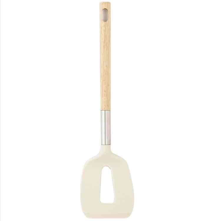 ウッドハンドルシリコーンターナー