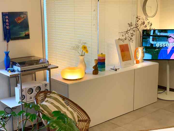 キッチンからのお気に入りの景色📷´-

#IKEA #ニトリ #北欧 #ポップ 