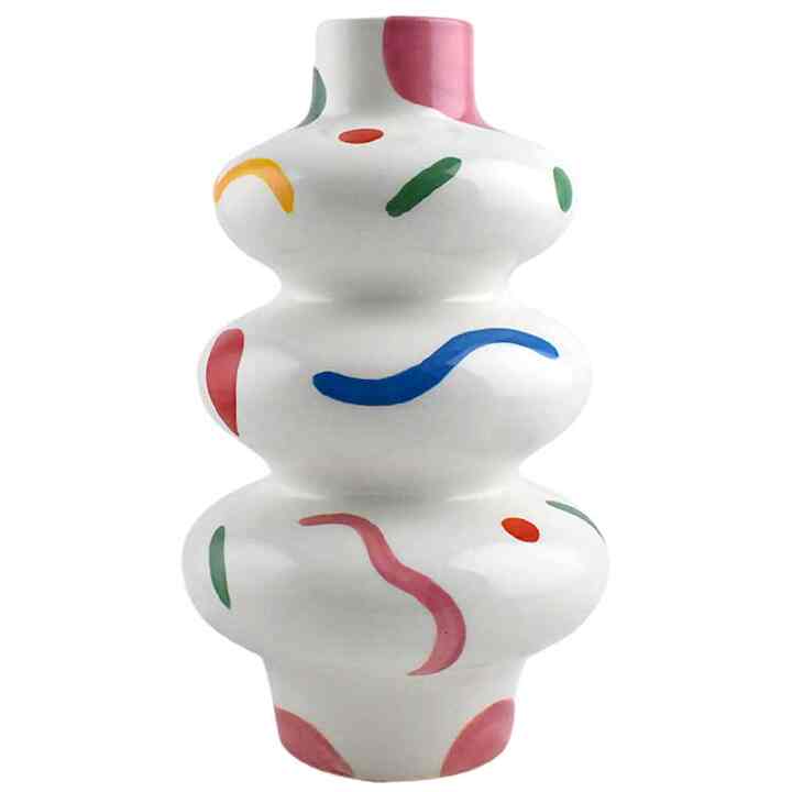 ケリコ エレナコンフェッティパーティー 3段 花瓶