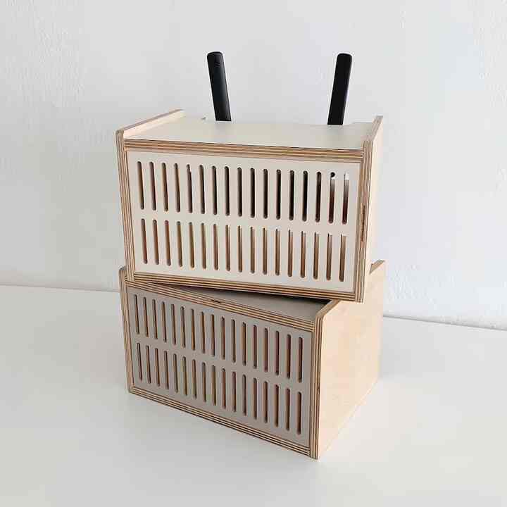 TV receiver storage box WiFi 収納ボックス