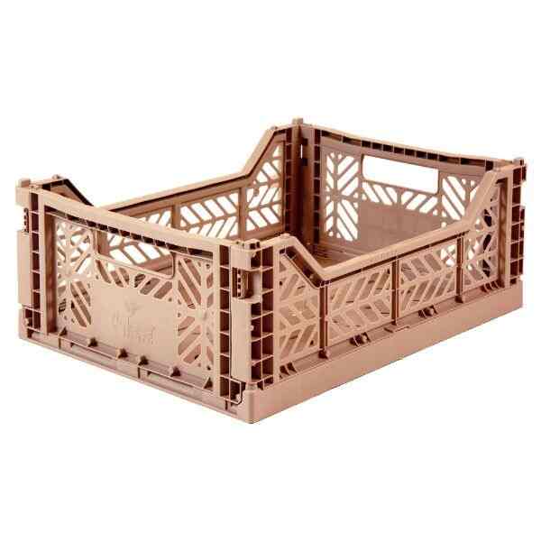 折りたたみ式 ストレージビン M［8色］