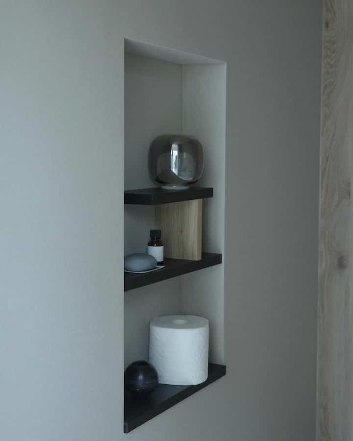 
Saya tidak ingin membuat ruang penyimpanan di kamar mandi yang memberikan kesan hidup, jadi saya membuat ceruk.

#Diffuser #トイレ #ニッチ #インテリア