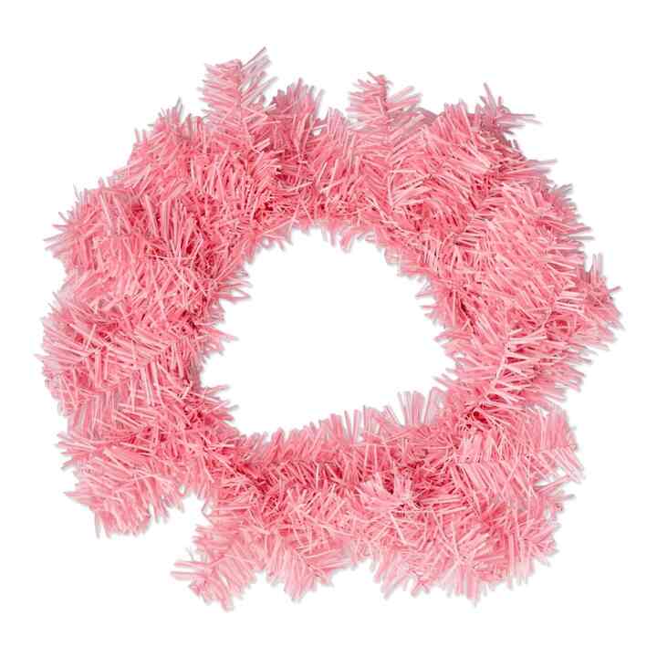 ピンク クリスマスリース