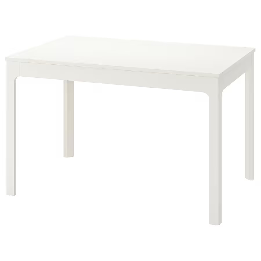 伸長式ダイニングテーブルエーケダーレンホワイト白IKEA IKEA EKEDALEN エーケダーレン 伸長式テーブル | ダイニングテーブル