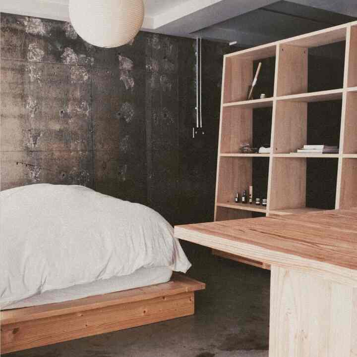 ワンルームだから色んな部屋の構成にできる🤝🏻
#無印良品 #koala #イサムノグチ 