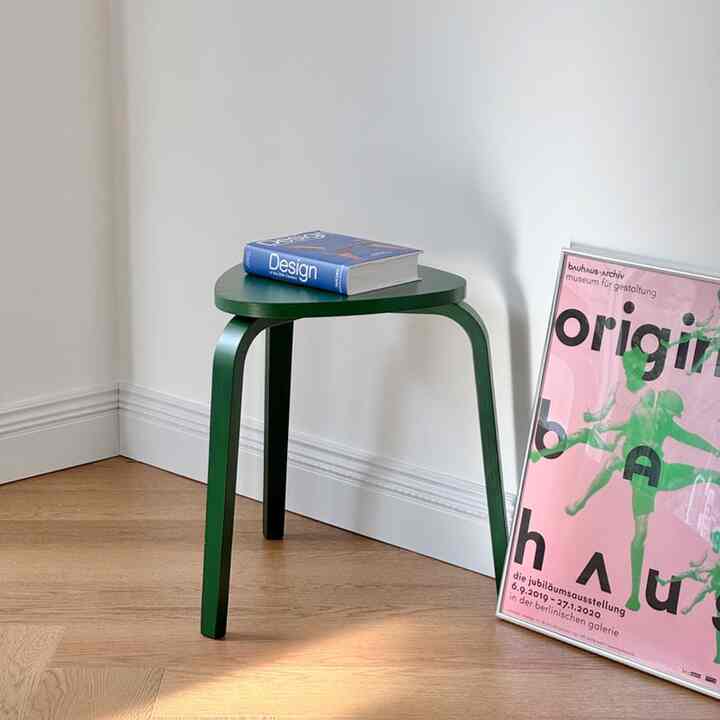 triangle グリーン スツール