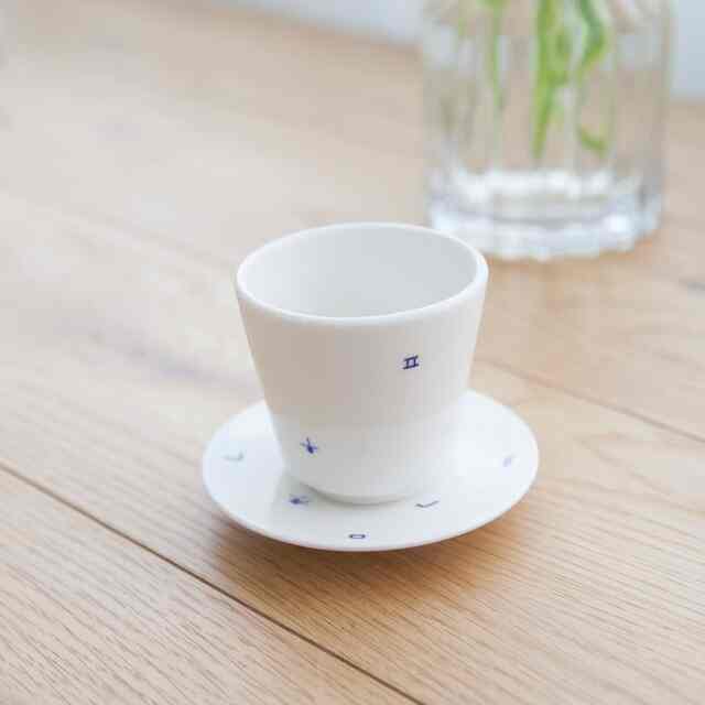 ハングル 茶器セット 湯呑＋茶托