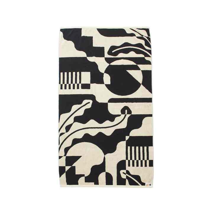 TOWEL BLANKET : Abstract Inlet by Asuka Watanabe タオルブランケット