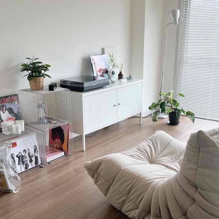 可愛いプラントスタンド欲しいな~🪴

#観葉植物 #リビングルーム #シンプルインテリア #シンプルな暮らし #IKEA家具 #パントンワイヤー 