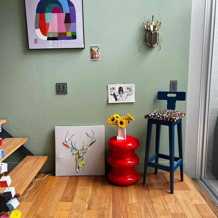 #IKEA #イケアアート #kartell #インテリア配色  