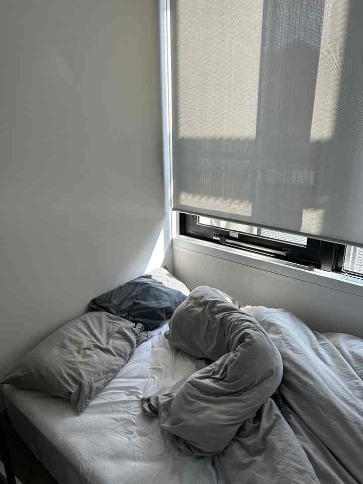 新居での投稿始めます！

#ベッド #マットレス #無印良品 #ベッドカバー #枕カバー #洗いざらし