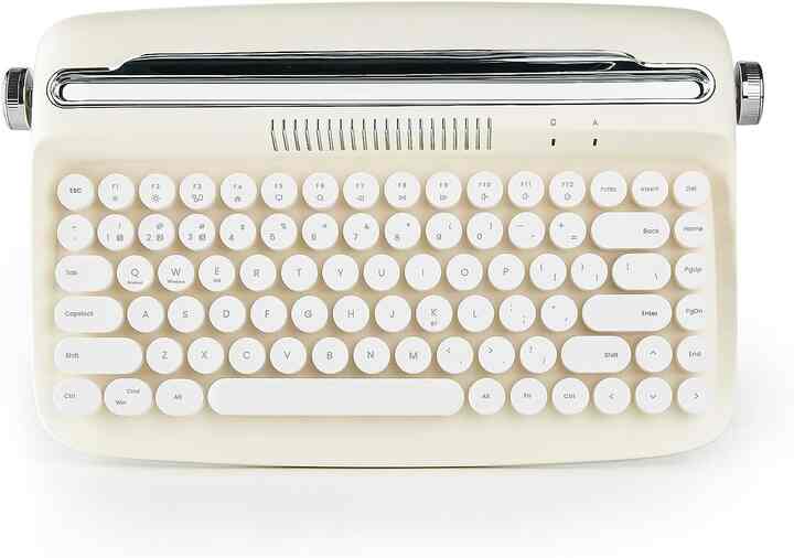 B305 レトロワイヤレスキーボード［5色］