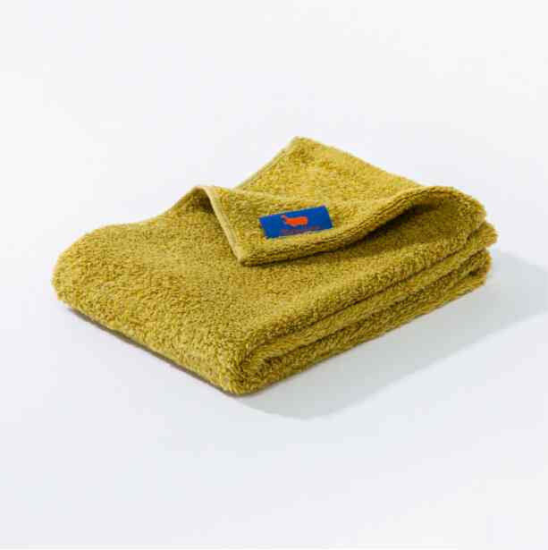 オーガニックコットン＆バンブー ロングフェイスタオル［11色］