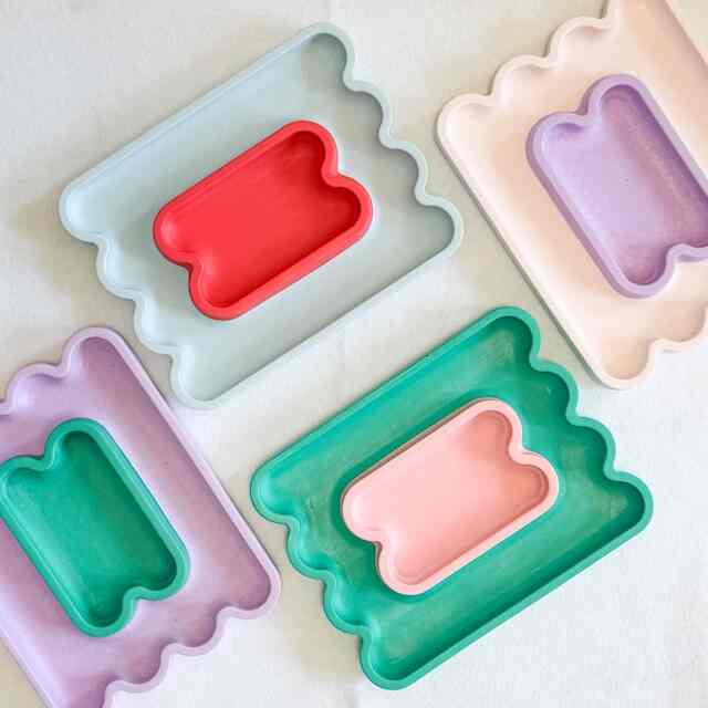 2tone wave multI tray トレイ