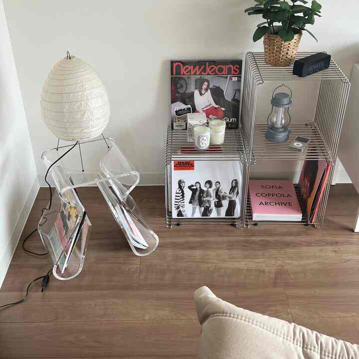 夏バテしてるので夜しか家から出たくない 🌝

#リビングルーム #シンプルな暮らし #パントンワイヤー