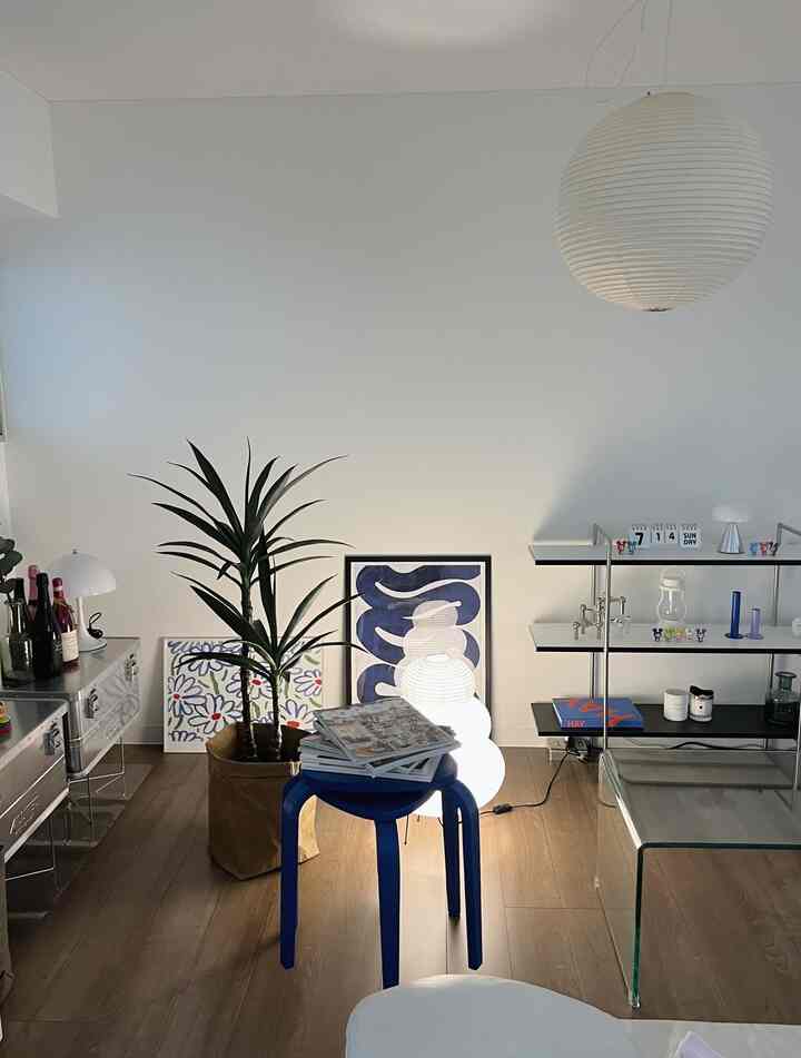 night moood 🌝

#リビングルーム #ブルーインテリア #シンプルな暮らし 