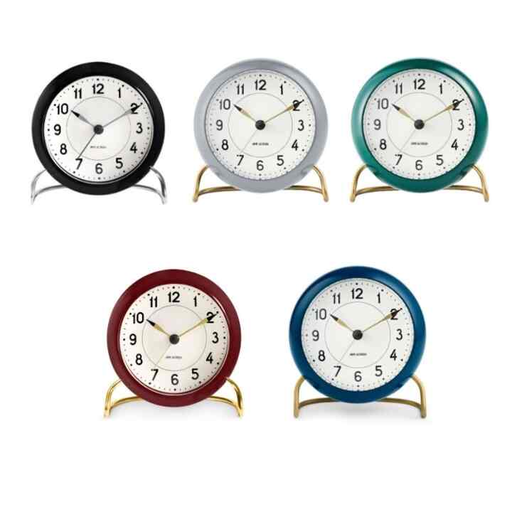 STATION TABLE CLOCK ステーション テーブルクロック［3色］
