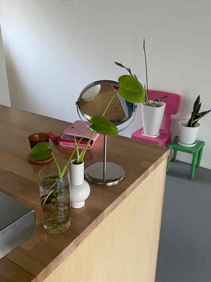 化粧も食事も作業も全部同じテーブル🤔💭

#IKEA #PLAZA #3COINS 