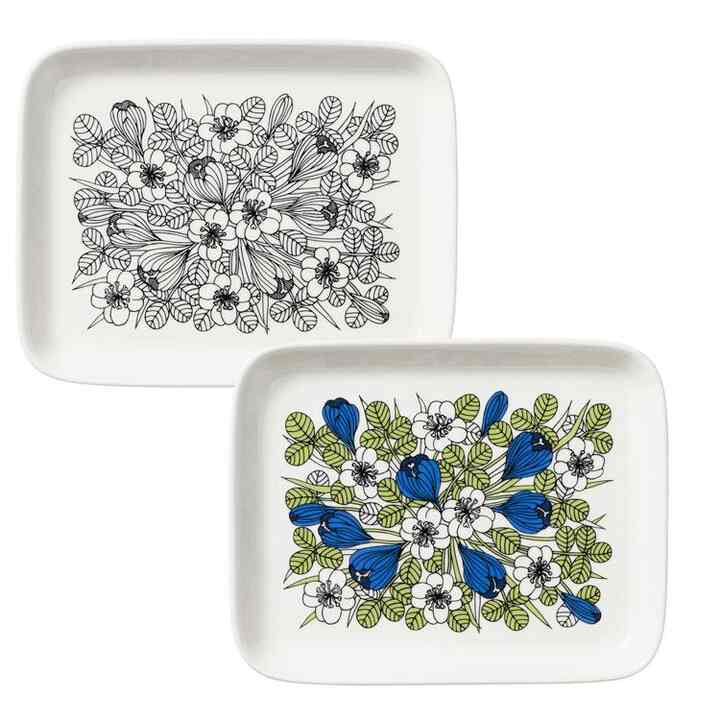 Krokus / クロッカス / スクエアプレート（19×15cm）