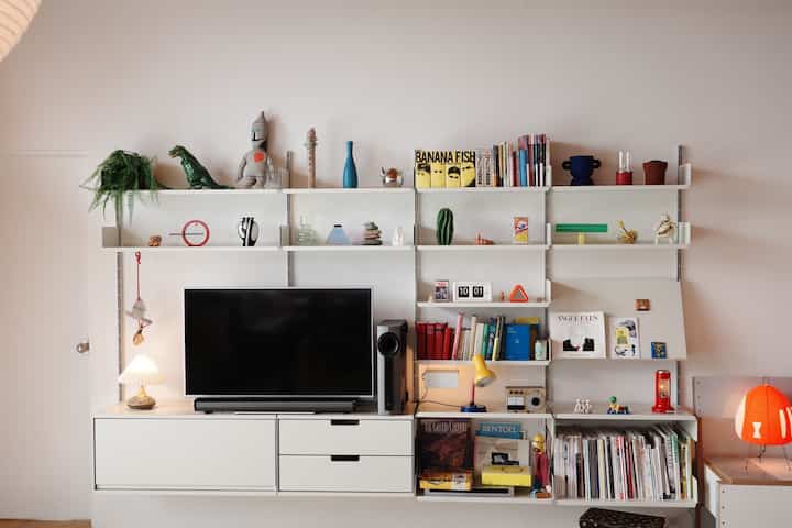 テレビ台はインテリアの中でも重要な役割です☺️
#テレビ台
#ヴィツウ
#vitsoe