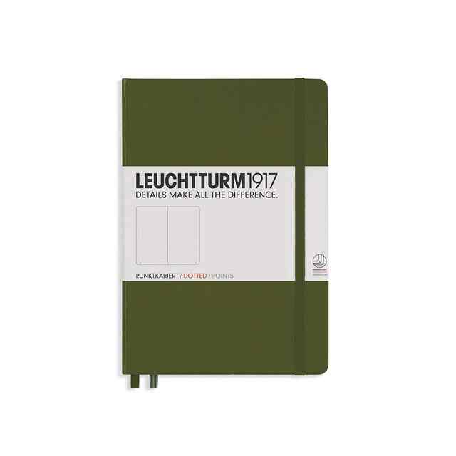 A5 ドット方眼 アーミー 348103 ノート