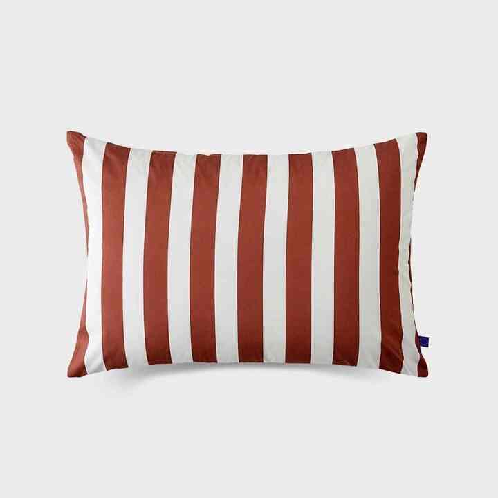 Brick Stripe パターン レイヤード枕カバー