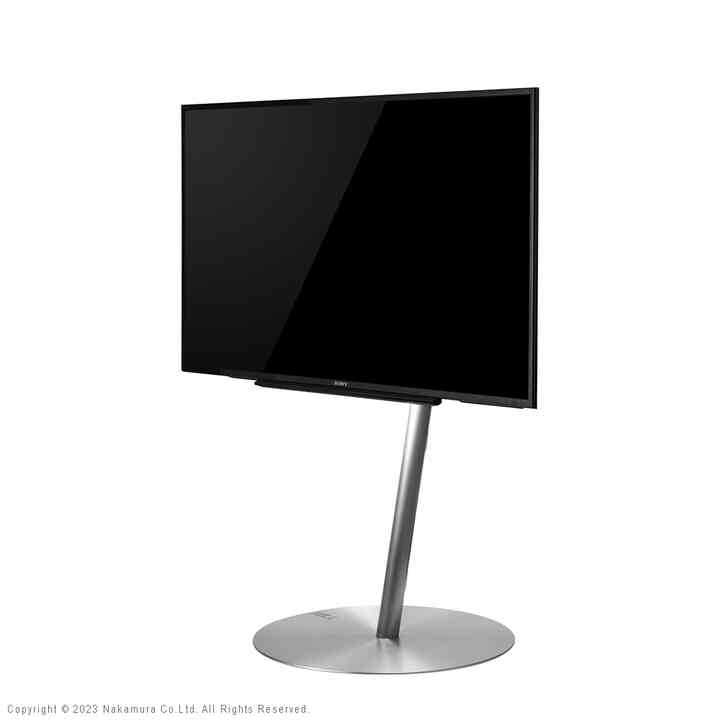 WALL 7の字フレーム テレビスタンド STAINLESS ラージタイプ