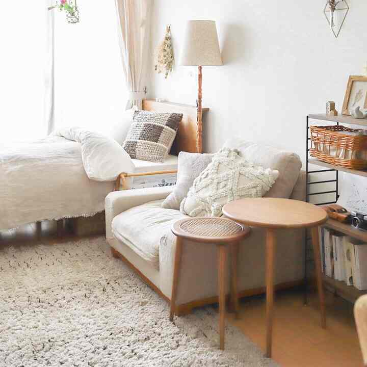 相棒のソファー🛋️
引っ越しても愛用しています◎
#1人掛けソファ 